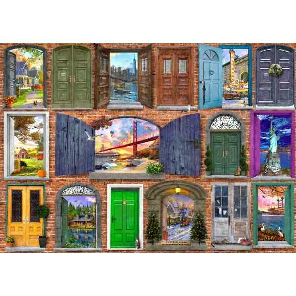 Doors of USA -  Puzzel 2000 stukjes
