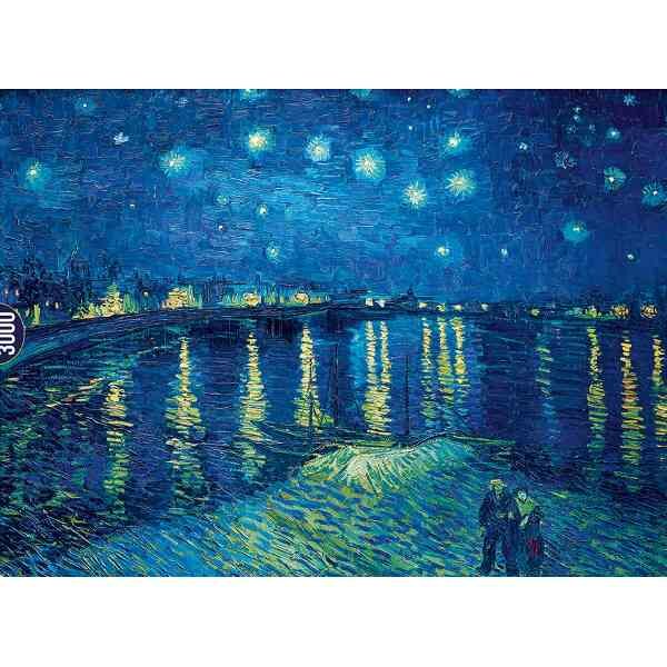 Van Gogh Vincent - Starry Night over the Rh&ocirc;ne, 1888 -  Puzzel 3000 Stukjes