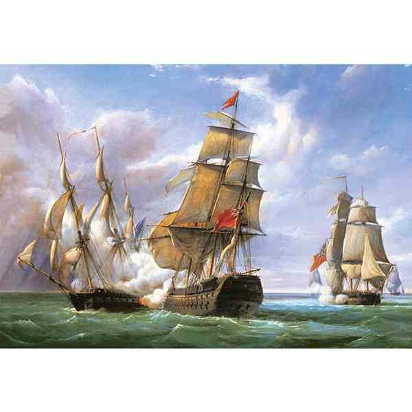 Castorland Vessels at the Trafalgar Battle Puzzel 3000 Stukken