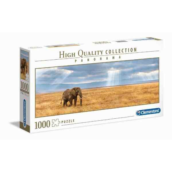 Clementoni Elephant Puzzel  Panorama 1000 stukjes