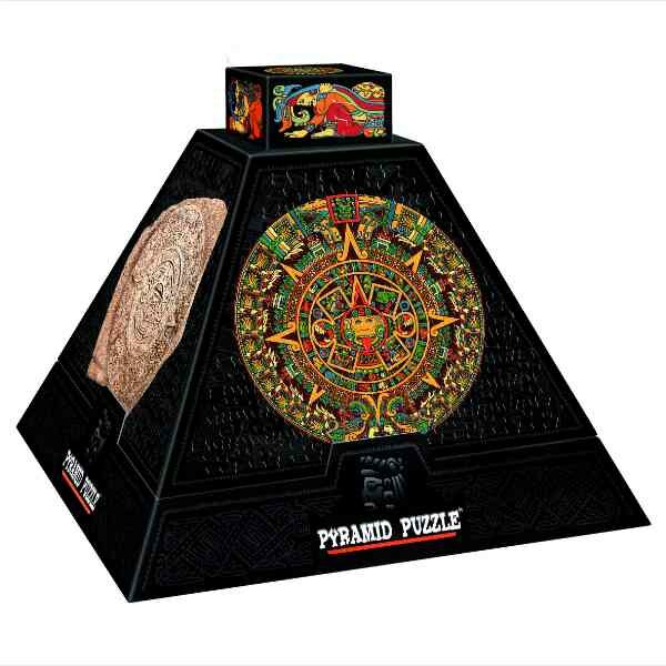 3D Pyramid - Pre-Columbian Art : Rosettes -  Puzzel - 500 Stukjes