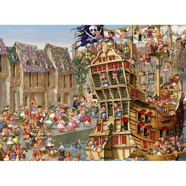 Fran&ccedil;ois Ruyer - Pirates  -  Puzzel 4000 stukjes