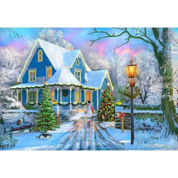 Christmas at Home puzzel 1000 stukjes