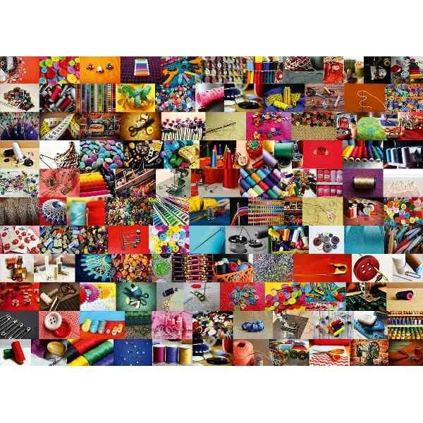 Collage - Sewing - Puzzel 3000 stukjes