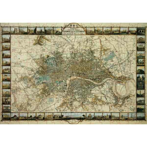 Plan of London -  Puzzle 1,000 pieces