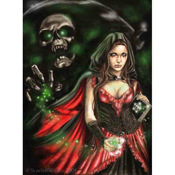 Scarlet Gothica - Absinthe -  Puzzle 1,000 pieces