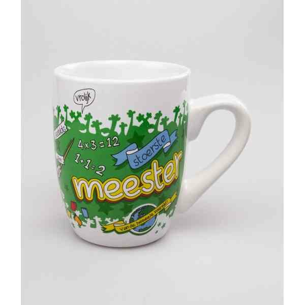Cartoonmok / Beker  Meester 2