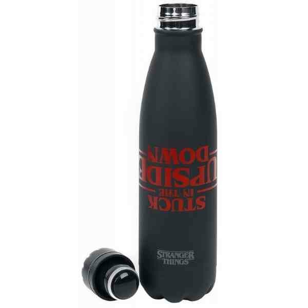 STRANGER THINGS - Metal Bottle - Stuck in the Upside Down