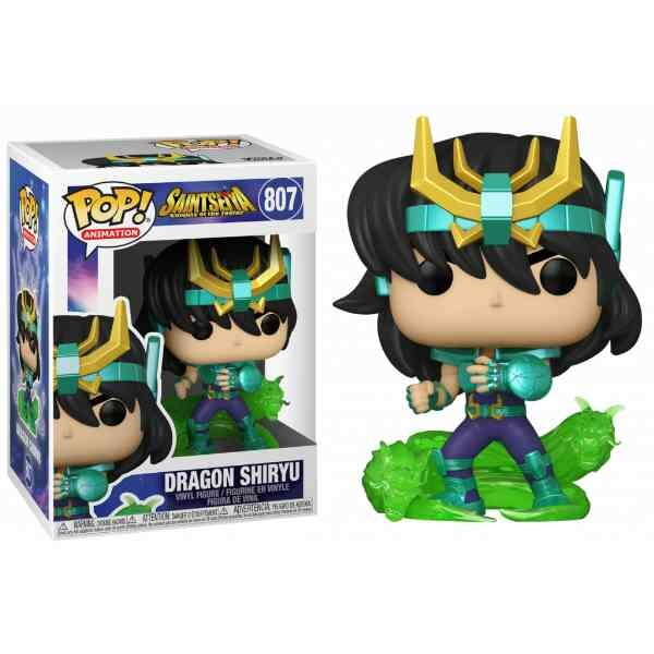 Funko Pop SAINT SEIYA - Bobble Head POP N&deg; 807 - Dragon Shiryu