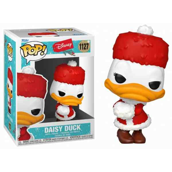 Funko Pop DISNEY - Bobble Head POP N&deg; 1127 - Holiday Daisy Duck