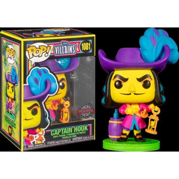Funko Pop PETER PAN - POP N&deg; 1081 - Captain Hook Blacklight SPECIAL EDITION