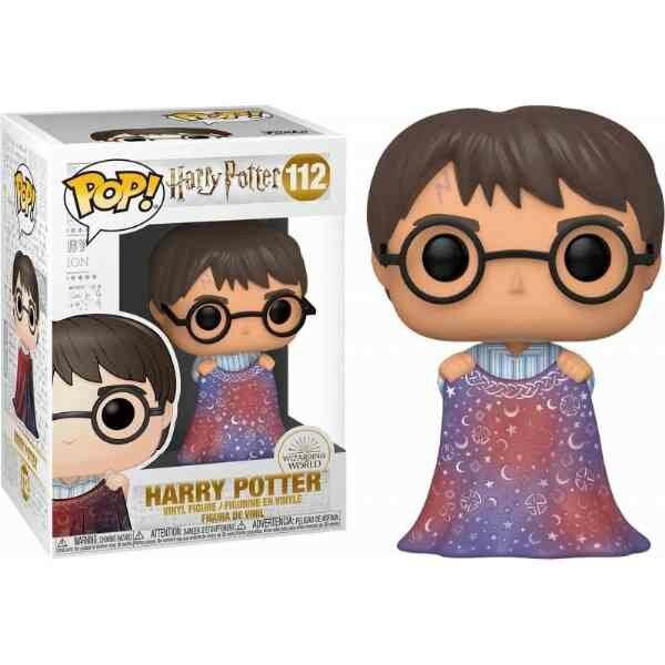 Funko Pop HARRY POTTER - Bobble Head POP N&deg; 112 - Harry w/ Invisibility Cloak