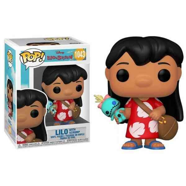 Funko Pop LILO &amp; STITCH - POP N&deg; 1043 - Lilo w/Scrump