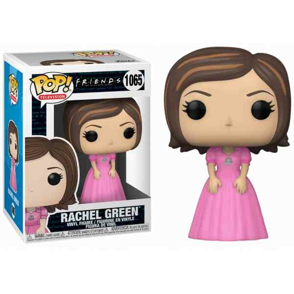 Funko Pop FRIENDS - Bobble Head POP N&deg; 1065 - Rachel in Pink Dress