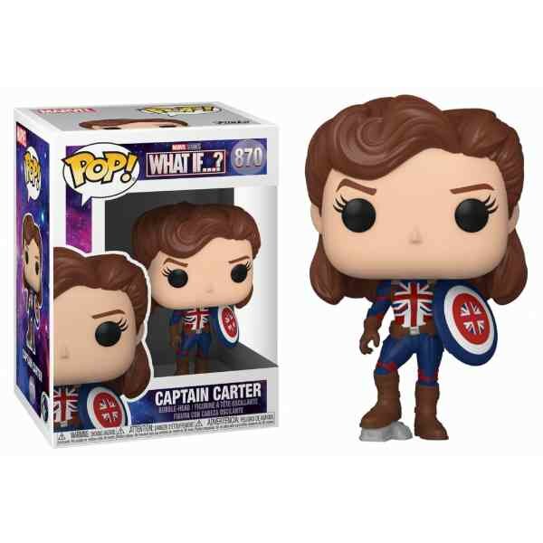 Funko MARVEL WHAT IF - POP N&deg; 870 - Captain Carter