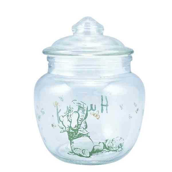 DISNEY - Winnie The Pooh - Glass Honey Pot