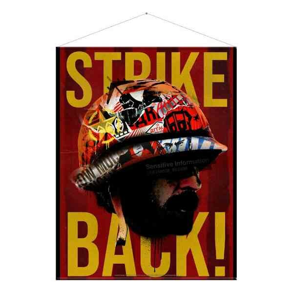 Call of Duty: Black Ops Cold War Wallscroll Strike Back 100 x 77 cm