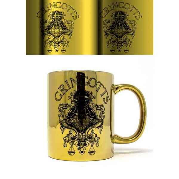 HARRY POTTER - Mettalic Mug 315 ml - Gringotts