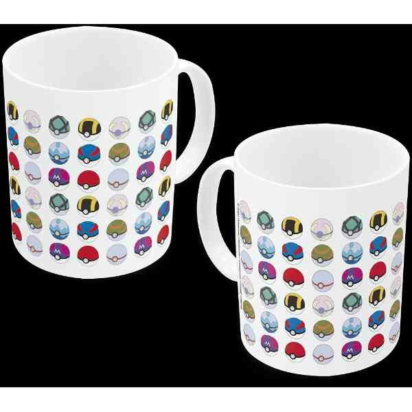 POKEMON - Pok&eacute;balls - Ceramic Mug 325ml