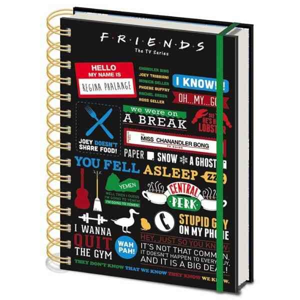 FRIENDS - Notebook A5 - Infographic