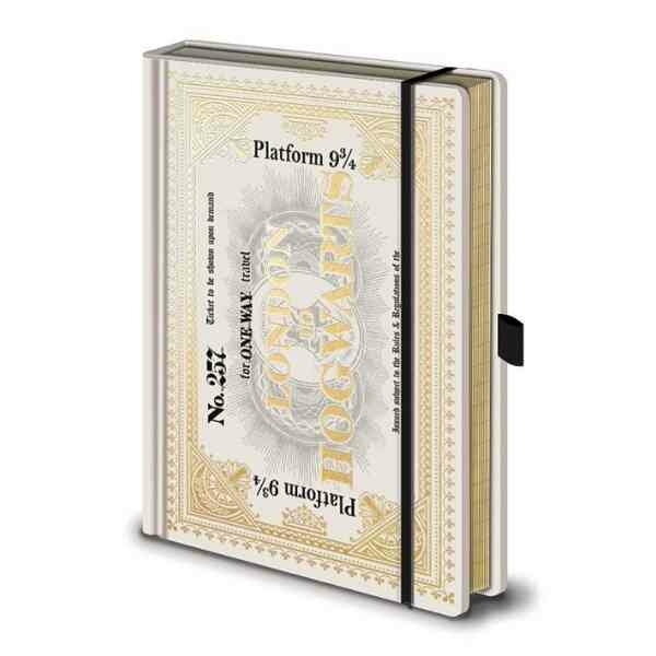 HARRY POTTER - Notebook A5 Premium - Hogwarts Express Ticket