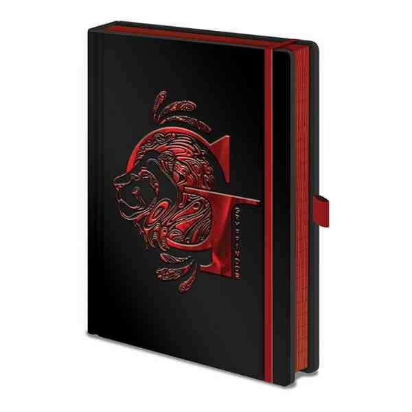 HARRY POTTER - Notebook A5 Premium - Gryffindor Foil