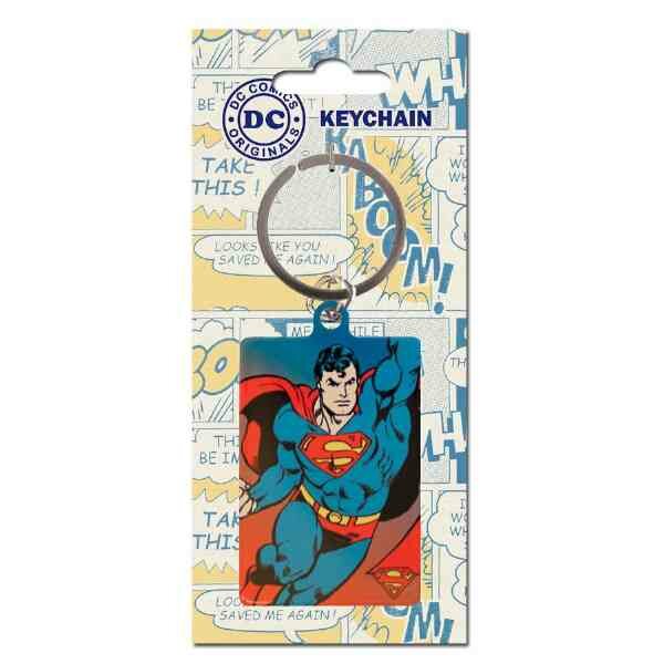 DC COMICS ORIGINALS - Metal Keychain - Superman - Sleutelhanger