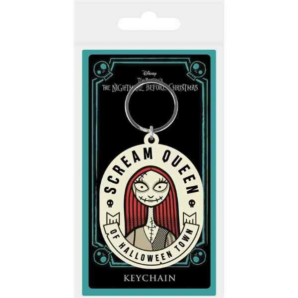 NIGHTMARE BEFORE CHRISTMAS - Scream Queen - Rubber Keychain - Sleutelhanger