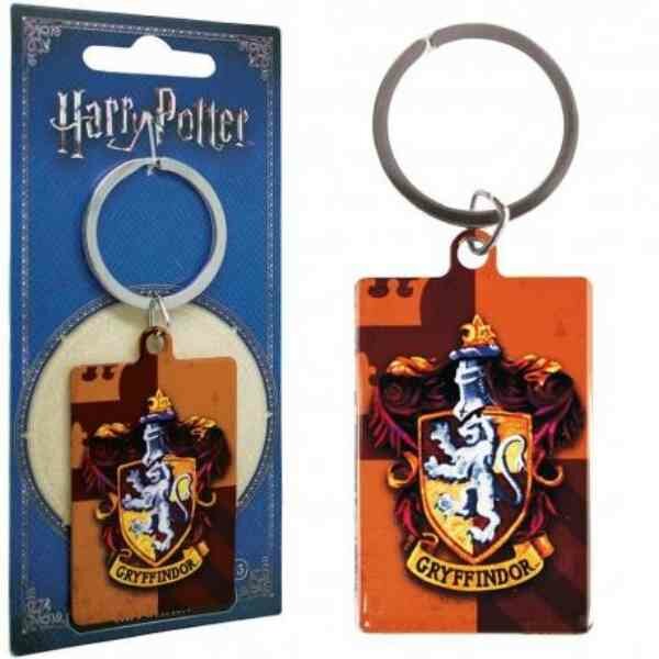 HARRY POTTER - Metal Keychain - Gryffindor - Sleutelhanger
