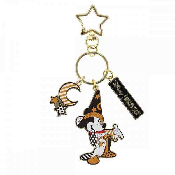 DISNEY - Sorcerer Mickey - Britto - Metal Keychain - 15cm