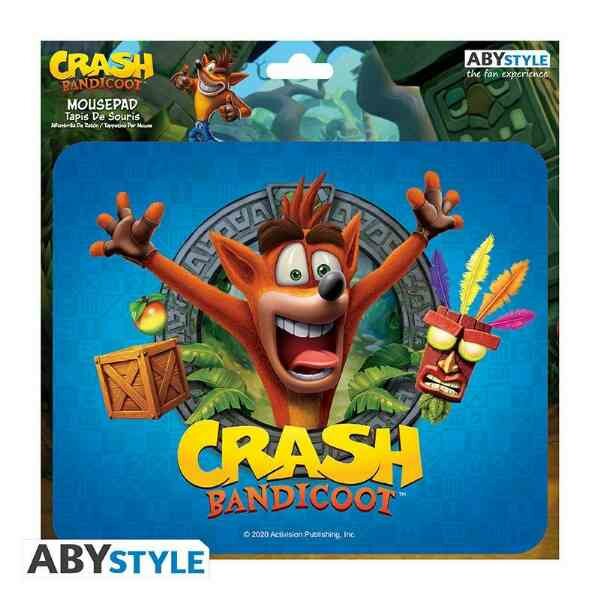 CRASH BANDICOOT - Mouse Pad &#039;23.5x19.5cm&#039;