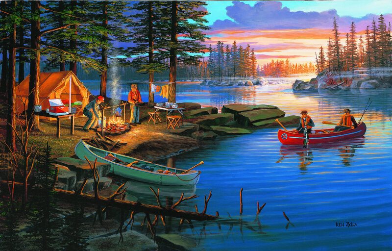 Campfire Memories  -  Puzzel 1000 Stukjes