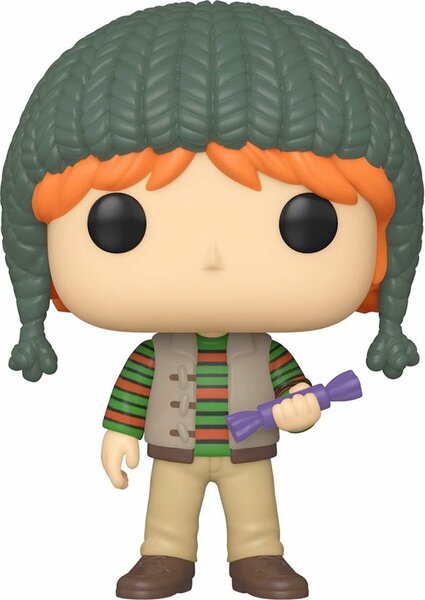 Funko HARRY POTTER - Bobble Head POP N&deg; 124 - Holiday Ron Weasley