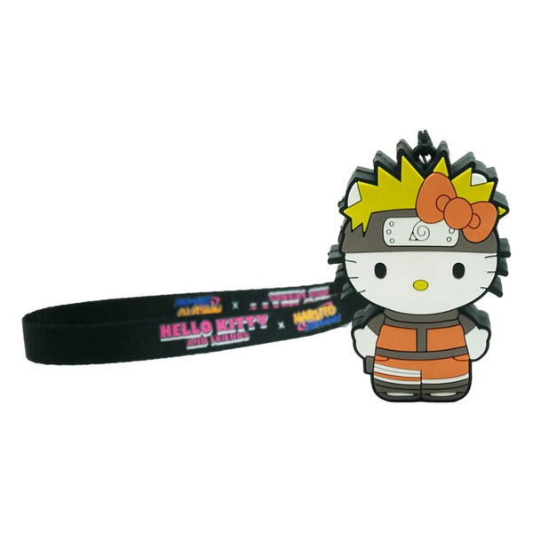 NARUTO x HELLO KITTY - PVC Keychain - 6cm