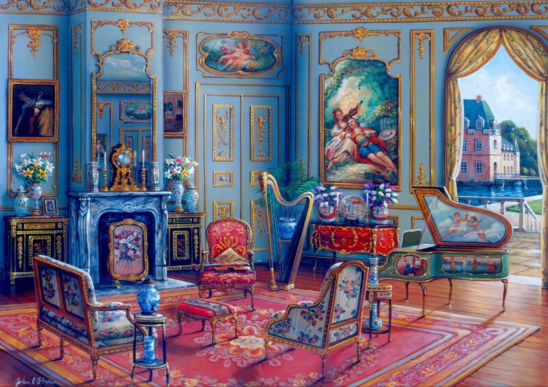 The Music Room - Puzzel - 1000 Stukjes