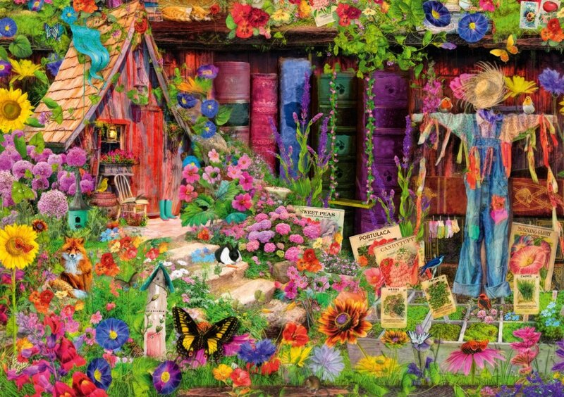 The Scarecrow&#039;s Garden - Puzzel - 1000 Stukjes