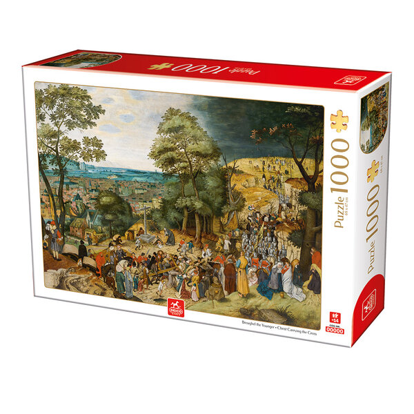 Breughel the Younger - Christ Carrying the Cross   - Puzzel - 1000 Stukjes  