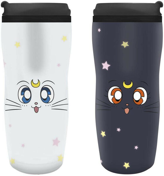 SAILOR MOON - Luna &amp; Artemis - Tumbler Travel Mug 355ml