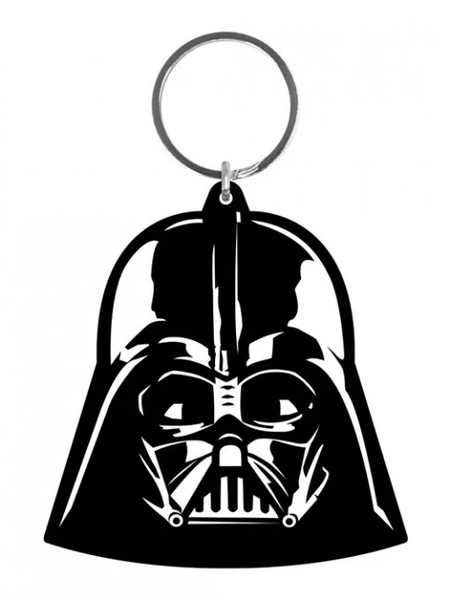 STAR WARS - Sleutelhanger Rubber - Darth Vader 6 Cm