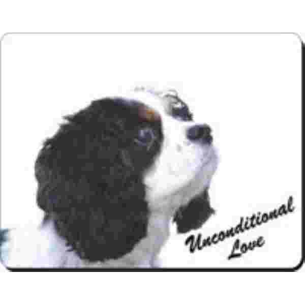 Muismat King Charles Spaniel Zwart en Wit Advanta