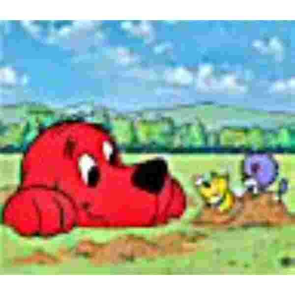 Clifford de grote Rode hond Muismat