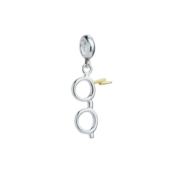 HARRY POTTER - Lightning Bolt &amp; Glasses - Slider Charm for Bracelet