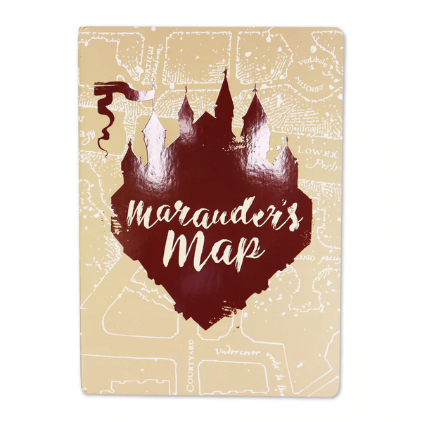 HARRY POTTER - Marauder&#039;s Map - A5 Notebook