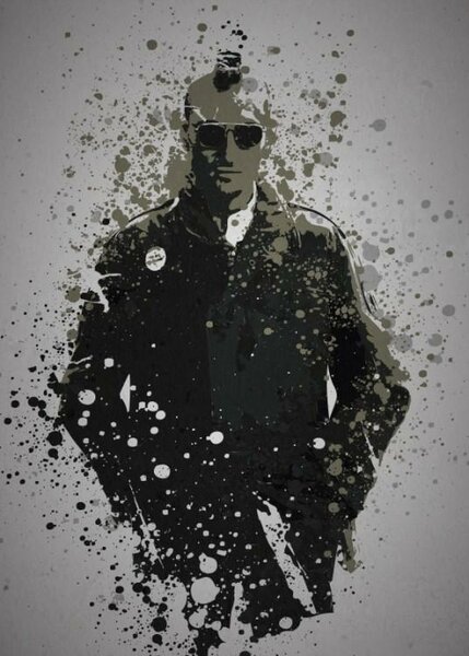 PC SPLATTER - Magnetic Metal Poster 45X32 - Travis
