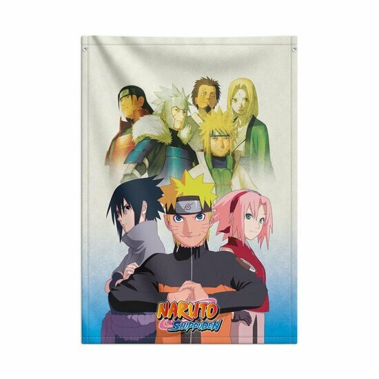 NARUTO SHIPPUDEN - Team - Banner Flag 70x100 cm