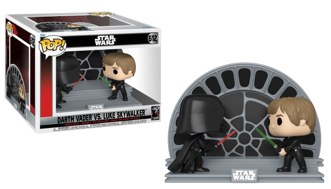 STAR WARS 6 "40TH ANNIV." - POP Moments N? 612 - Luke vs Darth Vader