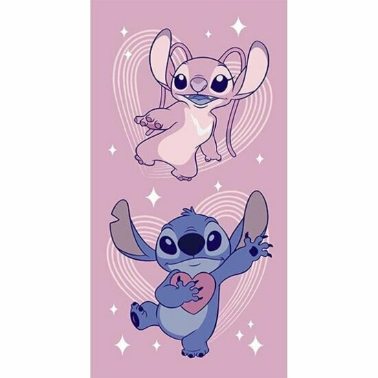LILO &amp; STITCH - Angel - Beach Towel 100% Polyester - 70x140cm