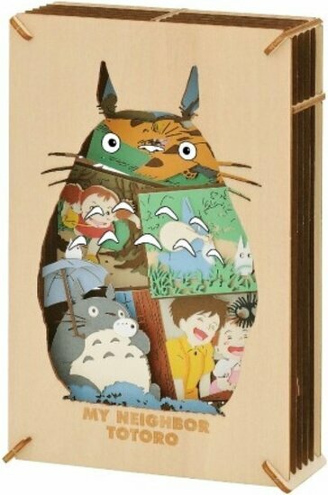 MY NEIGHBOR TOTORO - Totoro - Paper Theater Wood style