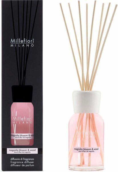 Millefiori Milano Geurstokjes 250 ml - Magnolia Blossom &amp; Wood