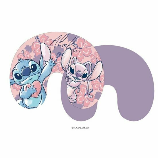 LILO &amp; STITCH - Stitch &amp; Angel - Travel Cushion